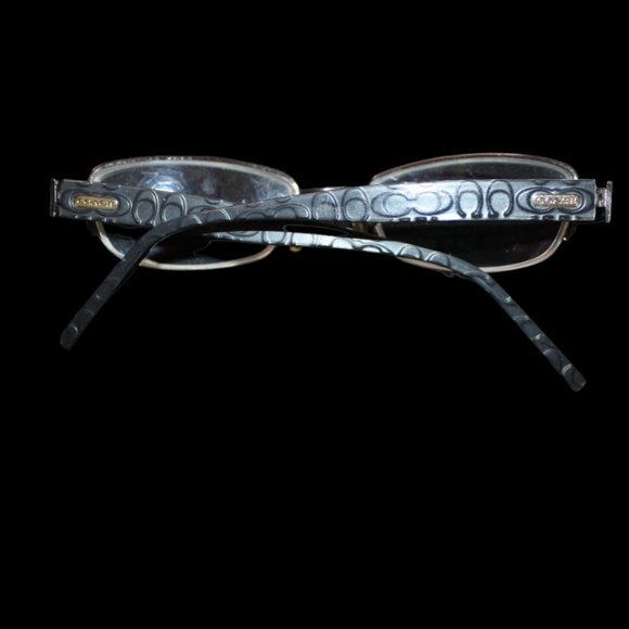 Coach Petite Laverne (247) Dark Gunmetal Signature “C” Half Rimless Eyeg… - Picture 4 of 5
